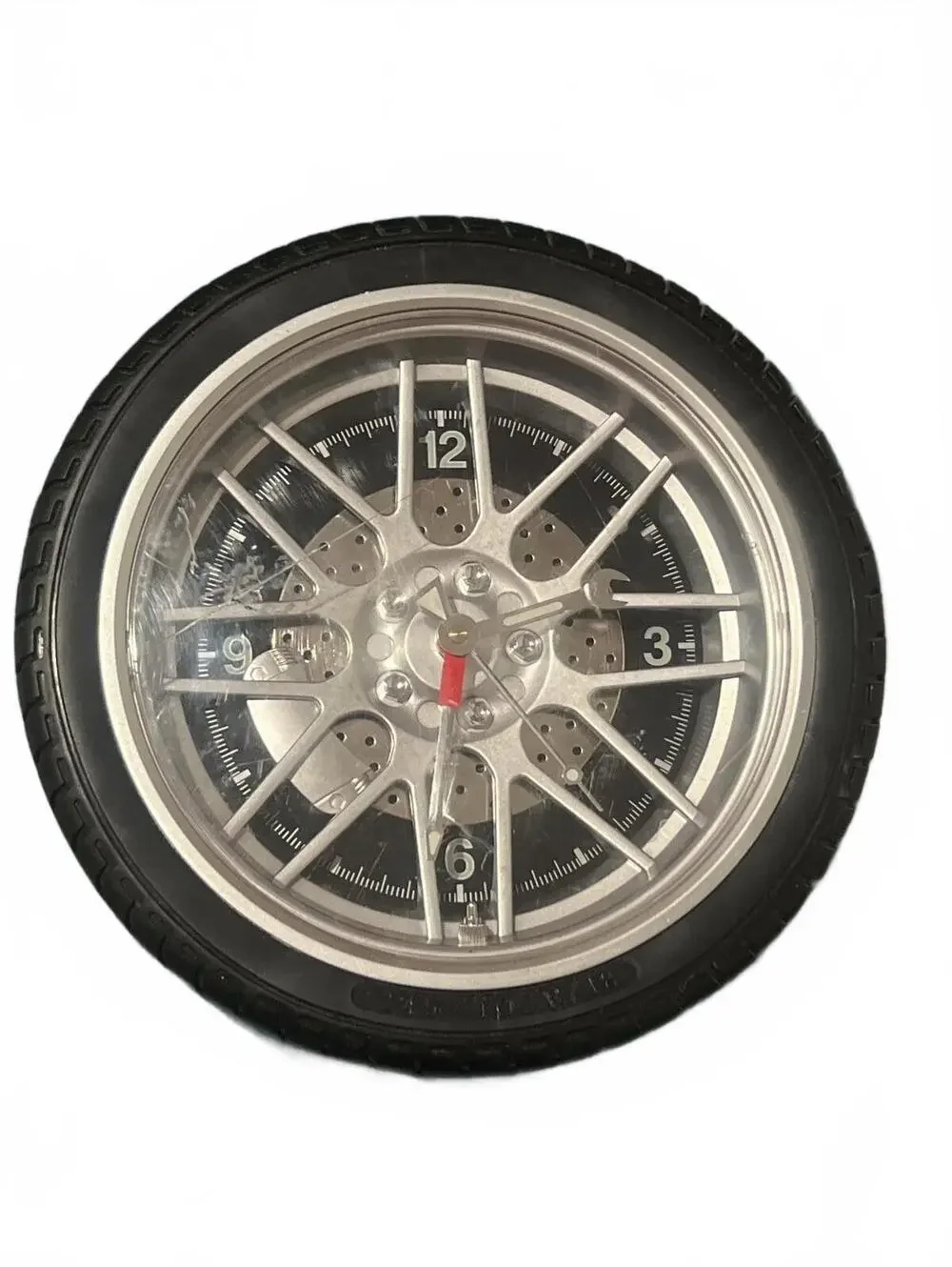 Sterling Quartz Wheel Clock (untested)